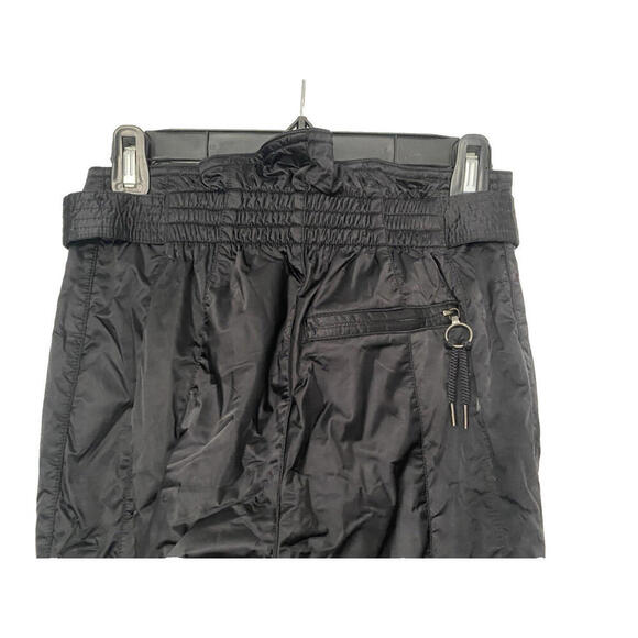 JET SET JSX St Moritz Women's Sz 0 XS Black Nylon Belted Snow Board Ski Pants - Picture 9 of 9